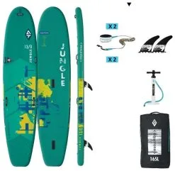 Aquatone Jungle 13'0 - SUP Only Green -Planche à Pagaie aquatone jungle 13 0 sup only green 2