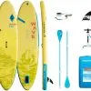 Aquatone Wave 10'6"All-Round SUP Yellow -Planche à Pagaie aquatone wave 10 6 all round sup yellow 0