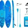 Aquatone Wave Plus 11'0" All-Round SUP Blue -Planche à Pagaie aquatone wave plus 11 0 all round sup blue 0 1