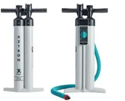 Aztron Double Action Pump Gray-Black