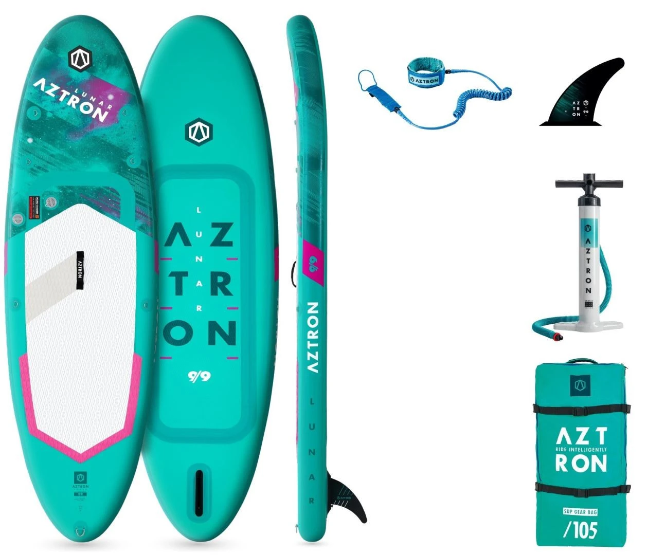 Aztron Lunar 2.0 All Round 9'9" Sup Only Green 3 Aztron Lunar 2.0 All Round 9'9" Sup Only Green