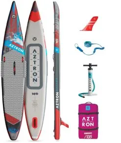 Aztron Meteor Race Pro 14'0" Red-White
