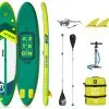 Aztron Super Nova Compact 11'0" Green-Yellow -Planche à Pagaie aztron super nova compact 11 0 green yellow 0