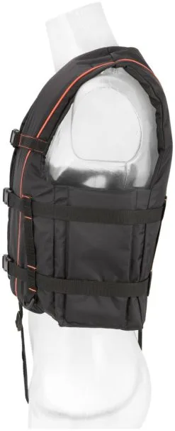 Besto Ski Gilet De Sauvetage XS -Planche à Pagaie besto ski zwemvest xs black orange 2