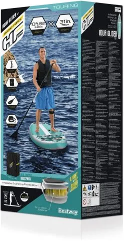 Bestway Hydro-Force Aqua Glider 10'6 Set -Planche à Pagaie bestway hydro force aqua glider 10 6 set 4