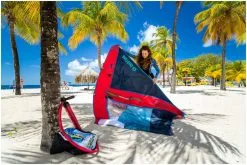 Duotone Irig One IInflatable Windsurf Sail S -Planche à Pagaie duotone irig one inflatable windsurf sail s white orange 4