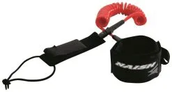 Naish Board Coil Leash 5'0" Black
