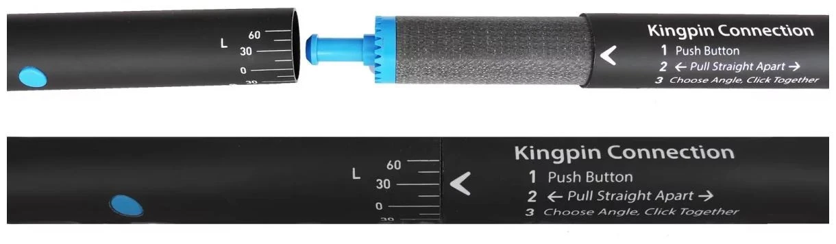 Nortik Tour Carbone 4-Part, King-Pin-Connection 5 Nortik Tour Carbone 4-Part, King-Pin-Connection – Image 3