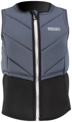 Prolimit Womens Fire Vest Half Padded Front Zip -Planche à Pagaie prolimit womens fire vest half padded front zip black ash ivory 2