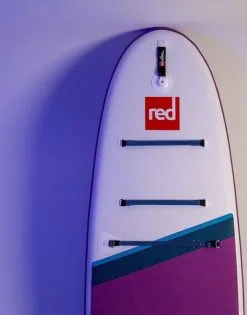 Red Paddle Co. Red Paddle Co 10'6 Ride MSL Inflatable SUP + Cruiser Tough Paddle White-Purple-Dark Blue -Planche à Pagaie red paddle co 10 6 ride msl inflatable sup hybrid tough paddle white purple dark blue 3