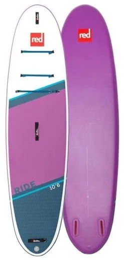 Red Paddle Co. Red Paddle Co 10'6 Ride MSL Inflatable SUP White-Purple-Dark Blue