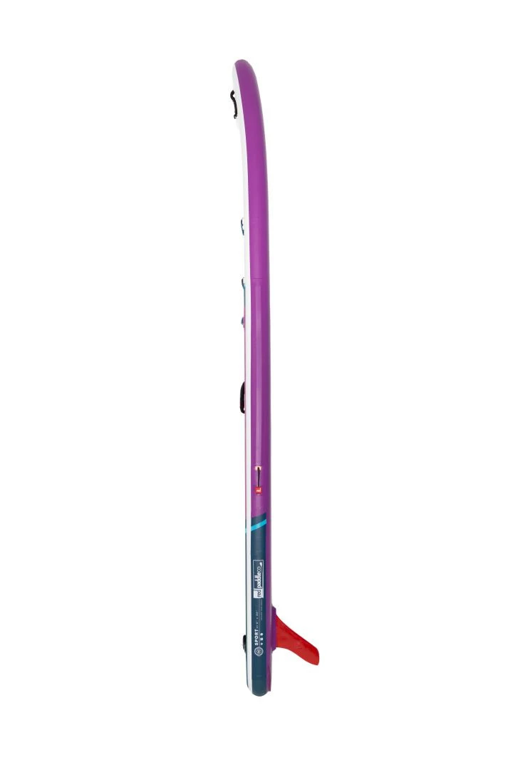 Red Paddle Co. Red Paddle Co 11'0 Sport MSL Inflatable SUP + Hybrid Tough Paddle White-Purple-Dark Blue 8 Red Paddle Co. Red Paddle Co 11'0 Sport MSL Inflatable SUP + Hybrid Tough Paddle White-Purple-Dark Blue – Image 6
