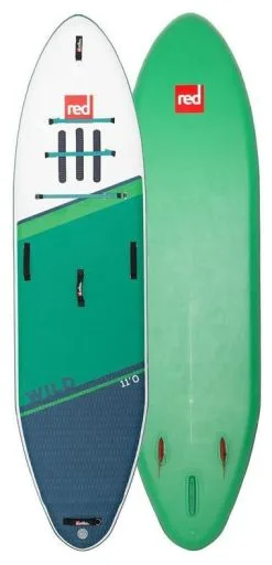 Red Paddle Co. Red Paddle Co 11'0 Wild MSL Inflatable SUP White-Teal-Dark Blue