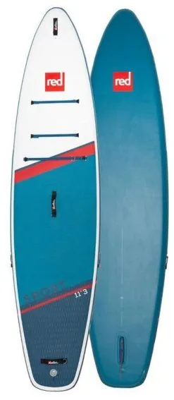 Red Paddle Co. Red Paddle Co 11'3 Sport MSL Inflatable SUP White-Blue-Dark Blue