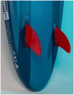 Red Paddle Co. Red Paddle Co 12'0 Compact MSL Inflatable SUP White-Teal-Dark Blue -Planche à Pagaie red paddle co 12 0 compact msl inflatable sup white teal dark blue 2