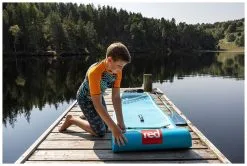 Red Paddle Co. Red Paddle Co 9'4 Snapper MSL Kids Inflatable SUP White-Blue-Dark Blue -Planche à Pagaie red paddle co 9 4 snapper msl kids inflatable sup white blue dark blue 8