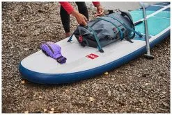 Red Paddle Co. Red Paddle Co 9'6 Compact MSL Inflatable SUP White-Teal-Dark Blue -Planche à Pagaie red paddle co 9 6 compact msl inflatable sup white teal dark blue 9