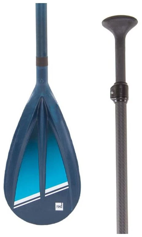 Red Paddle Co. Red Paddle Co Hybrid Tough Adjustable SUP Paddle Black-Blue 6 Red Paddle Co. Red Paddle Co Hybrid Tough Adjustable SUP Paddle Black-Blue – Image 4