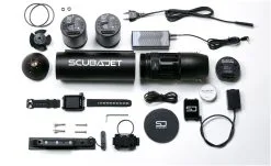 Scubajet PRO Overwater Kit (Fly READY) Black -Planche à Pagaie scubajet pro overwater kit fly ready black 1