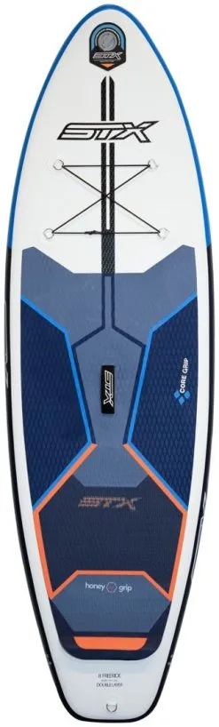 STX I-Sup Cruiser Junior 8' X 28" X 4 135L Blue-Orange -Planche à Pagaie stx isup cruiser junior 8 x 28 x 4 135l blue orange 0 1