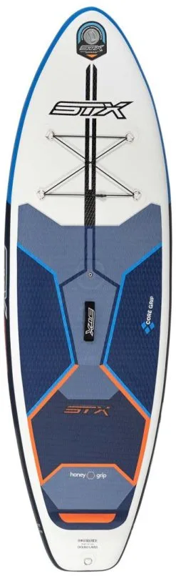 STX I-Sup Hybrid Cruiser Junior 8' X 28" X 4 ' 2022 Blue-Orange -Planche à Pagaie stx isup hybrid cruiser junior 8 x 28 x 4 blue orange 1