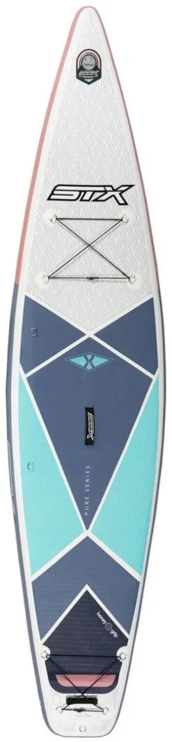 STX I-Sup Tourer Pure 11'6'' X 29'' X 5'' Navy-Rose -Planche à Pagaie stx isup tourer pure 11 6 x 29 x 5 navy rose 1